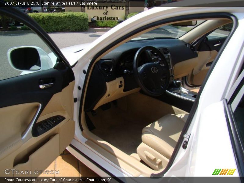 Starfire White Pearl / Cashmere 2007 Lexus IS 250