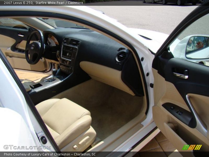 Starfire White Pearl / Cashmere 2007 Lexus IS 250