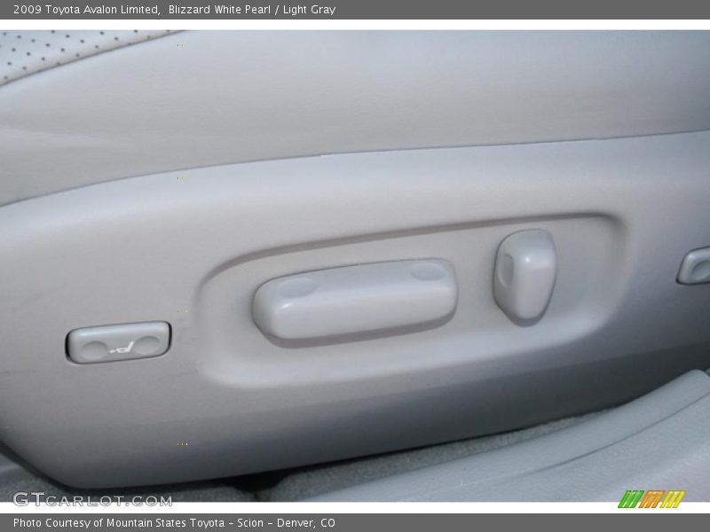Blizzard White Pearl / Light Gray 2009 Toyota Avalon Limited