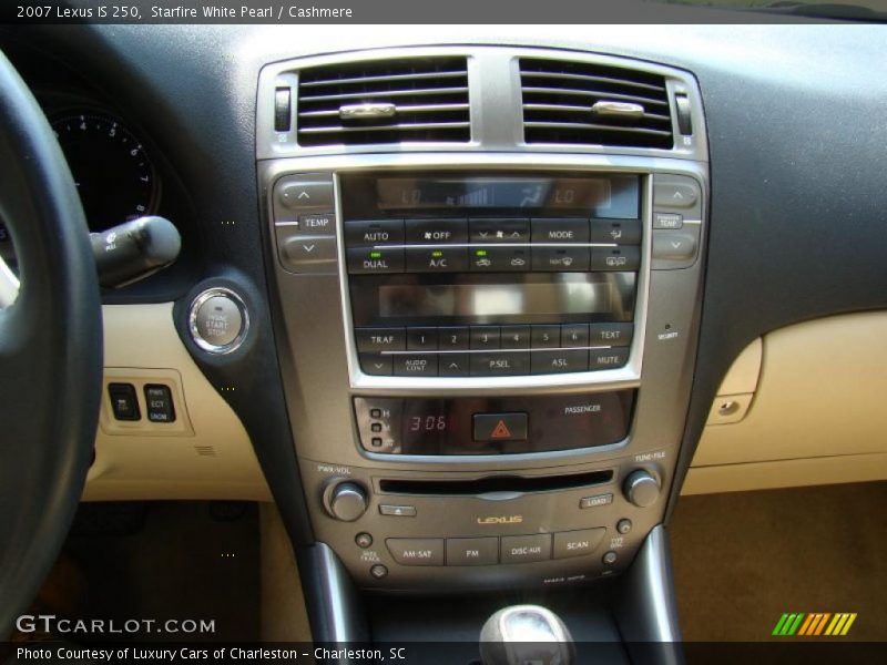 Starfire White Pearl / Cashmere 2007 Lexus IS 250