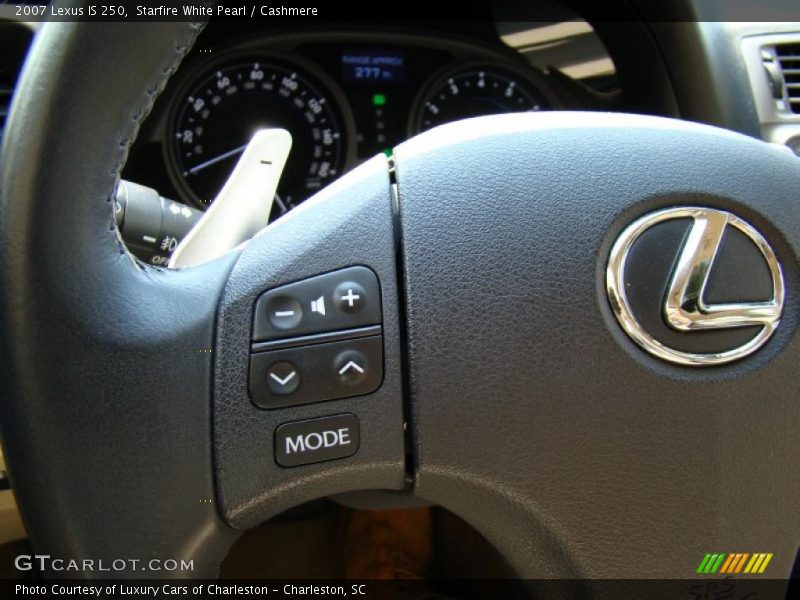 Starfire White Pearl / Cashmere 2007 Lexus IS 250
