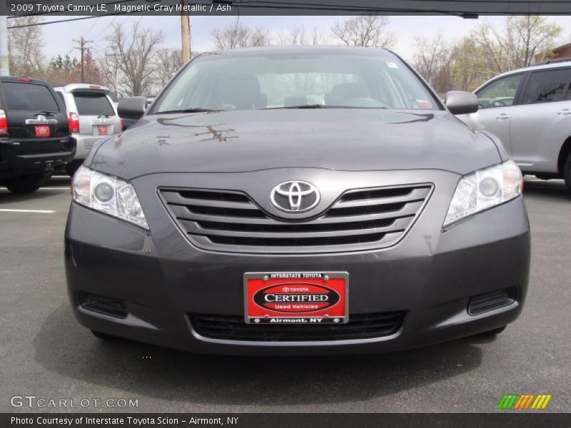 Magnetic Gray Metallic / Ash 2009 Toyota Camry LE