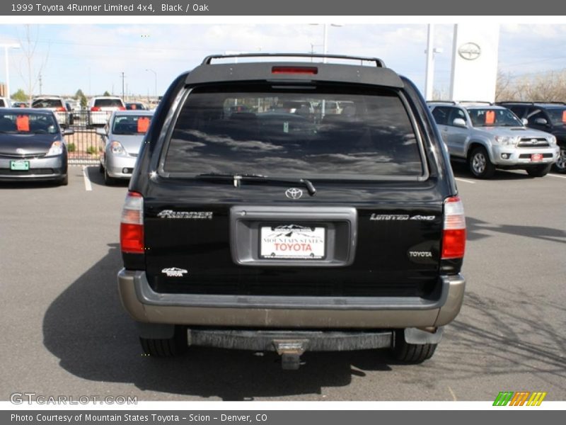 Black / Oak 1999 Toyota 4Runner Limited 4x4