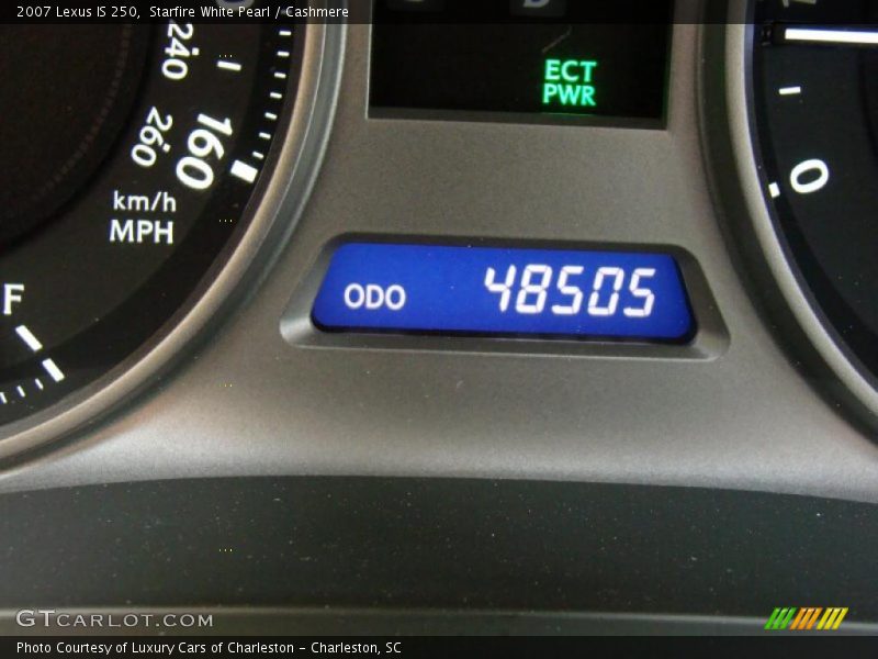 Starfire White Pearl / Cashmere 2007 Lexus IS 250