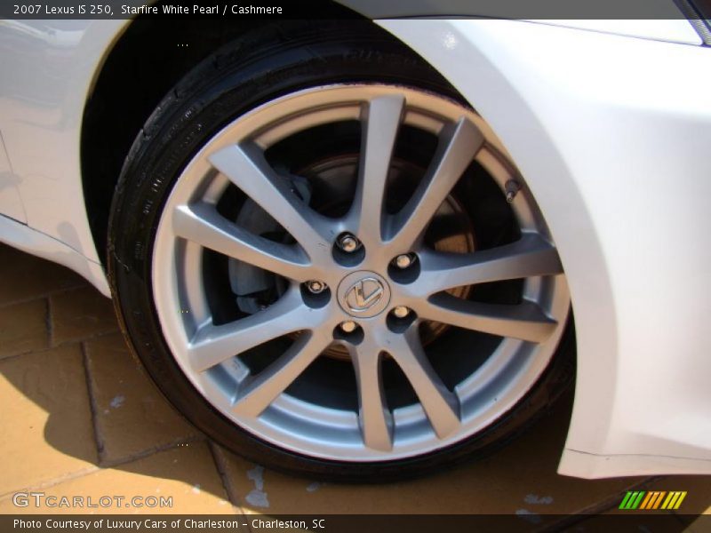Starfire White Pearl / Cashmere 2007 Lexus IS 250