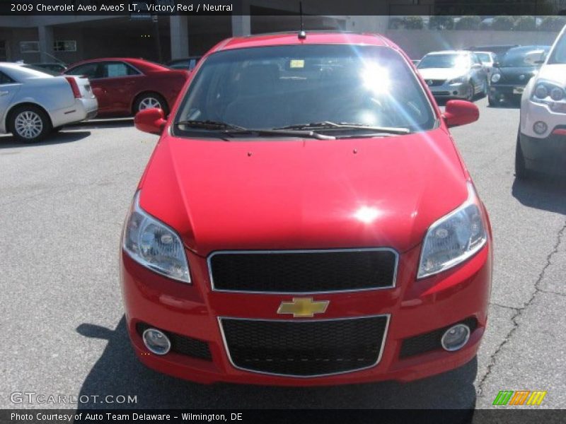 Victory Red / Neutral 2009 Chevrolet Aveo Aveo5 LT