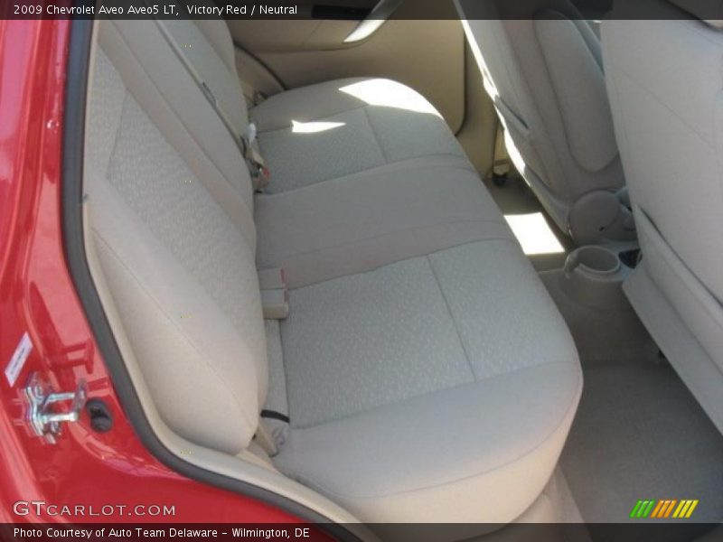 Victory Red / Neutral 2009 Chevrolet Aveo Aveo5 LT