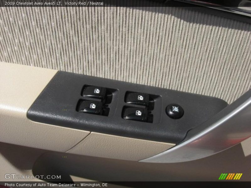 Victory Red / Neutral 2009 Chevrolet Aveo Aveo5 LT