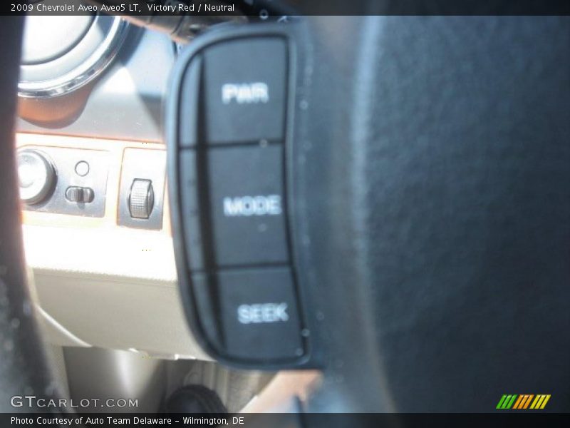 Victory Red / Neutral 2009 Chevrolet Aveo Aveo5 LT