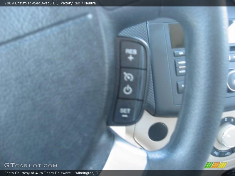 Victory Red / Neutral 2009 Chevrolet Aveo Aveo5 LT