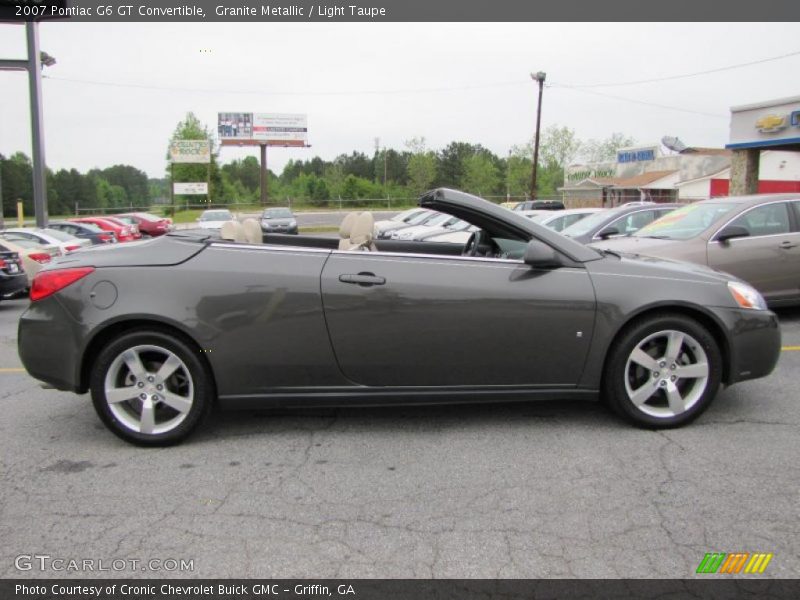  2007 G6 GT Convertible Granite Metallic