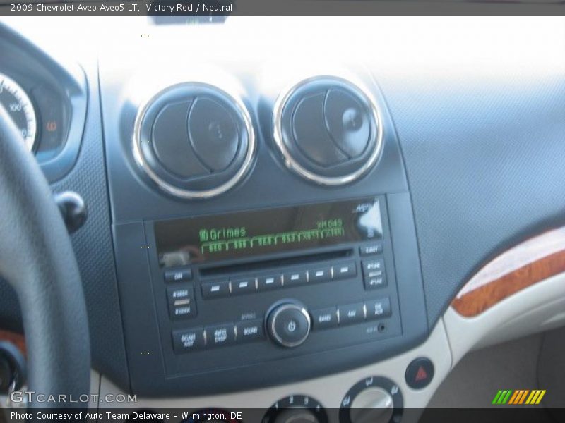 Victory Red / Neutral 2009 Chevrolet Aveo Aveo5 LT