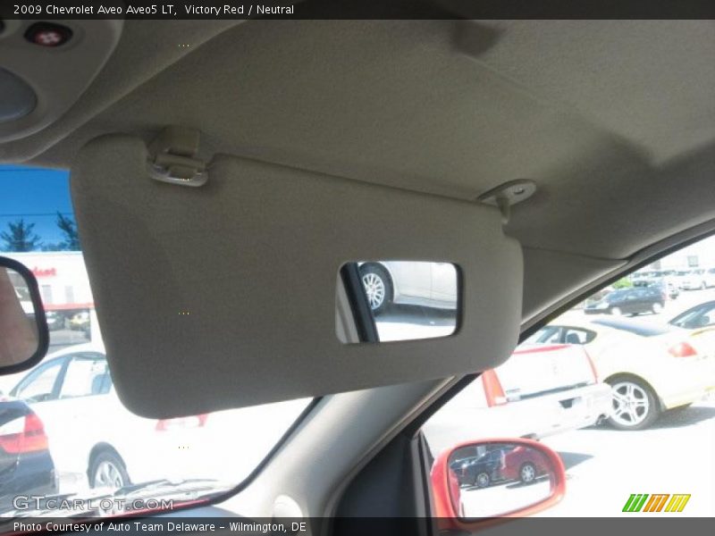 Victory Red / Neutral 2009 Chevrolet Aveo Aveo5 LT