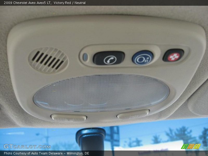 Victory Red / Neutral 2009 Chevrolet Aveo Aveo5 LT