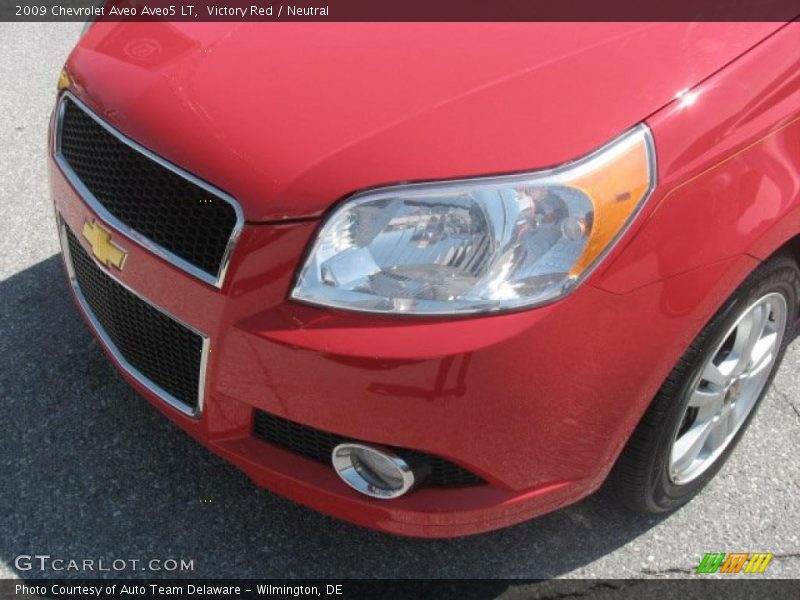 Victory Red / Neutral 2009 Chevrolet Aveo Aveo5 LT