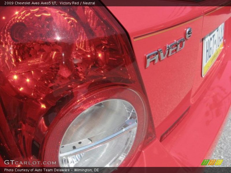 Victory Red / Neutral 2009 Chevrolet Aveo Aveo5 LT