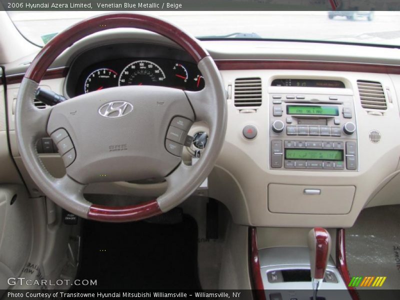 Venetian Blue Metallic / Beige 2006 Hyundai Azera Limited