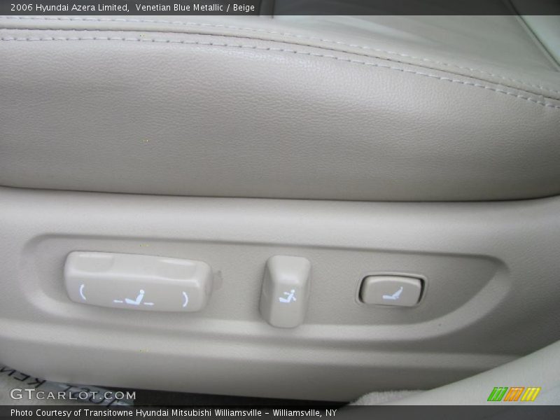 Venetian Blue Metallic / Beige 2006 Hyundai Azera Limited