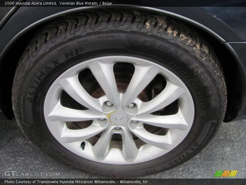 Venetian Blue Metallic / Beige 2006 Hyundai Azera Limited