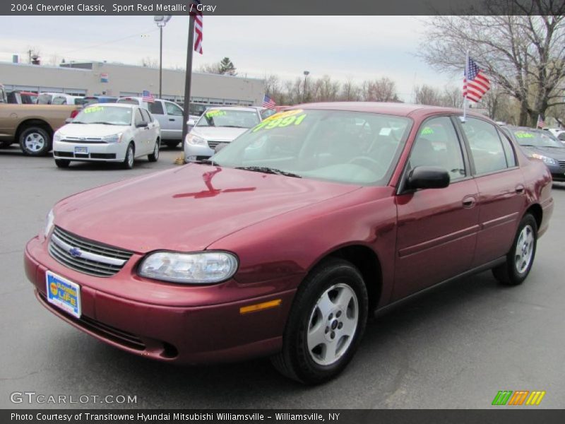 Sport Red Metallic / Gray 2004 Chevrolet Classic