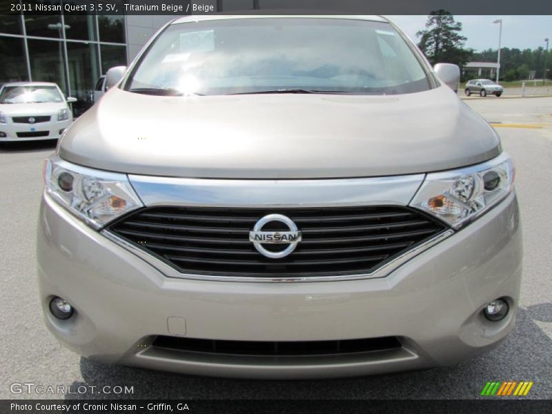 Titanium Beige / Beige 2011 Nissan Quest 3.5 SV