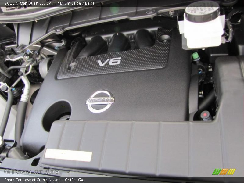 Titanium Beige / Beige 2011 Nissan Quest 3.5 SV