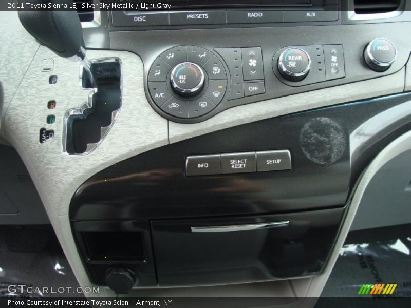 Silver Sky Metallic / Light Gray 2011 Toyota Sienna LE