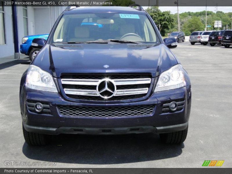 Capri Blue Metallic / Macadamia 2007 Mercedes-Benz GL 450