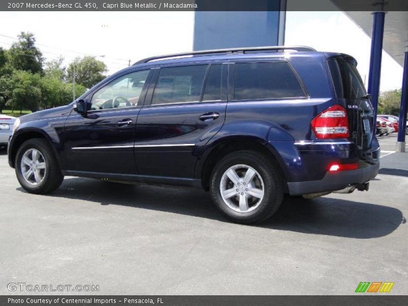 Capri Blue Metallic / Macadamia 2007 Mercedes-Benz GL 450