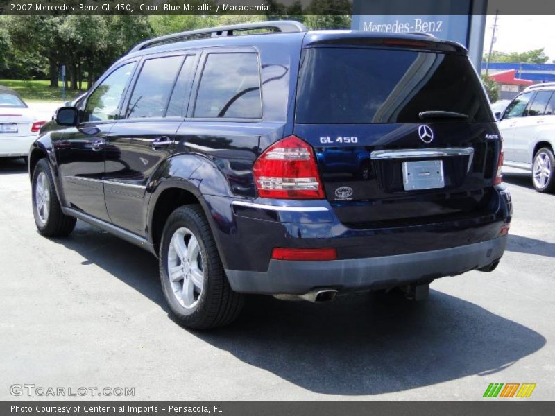 Capri Blue Metallic / Macadamia 2007 Mercedes-Benz GL 450