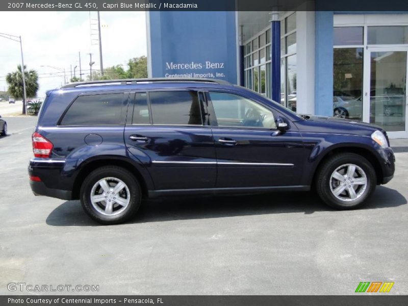 Capri Blue Metallic / Macadamia 2007 Mercedes-Benz GL 450