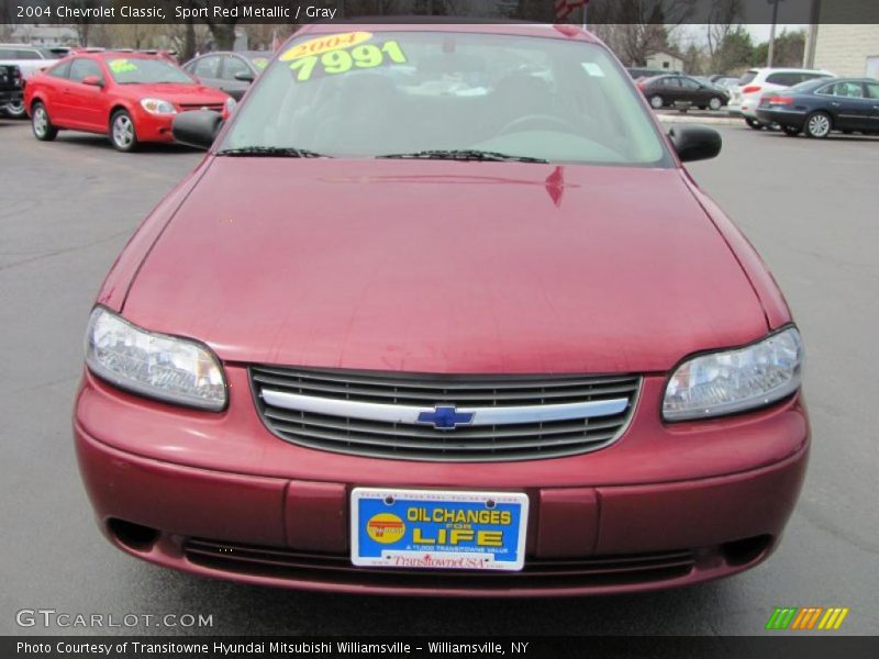 Sport Red Metallic / Gray 2004 Chevrolet Classic