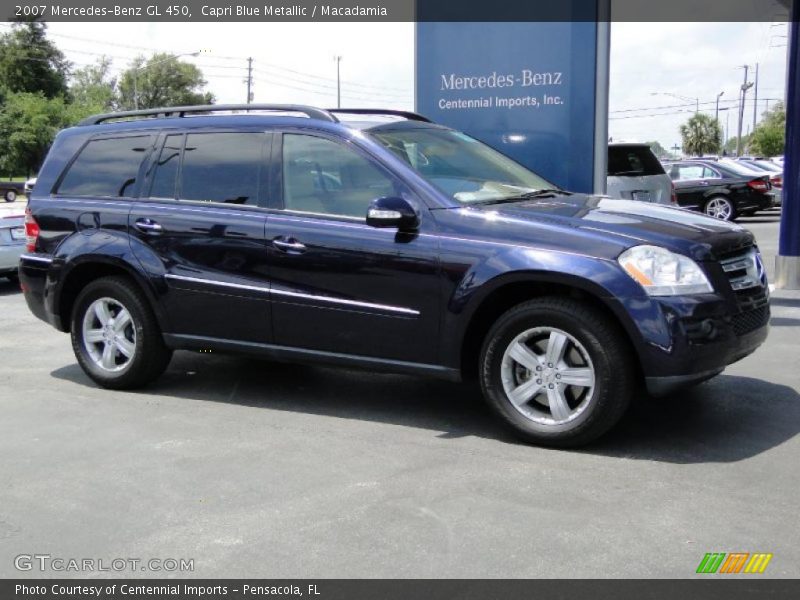 Capri Blue Metallic / Macadamia 2007 Mercedes-Benz GL 450