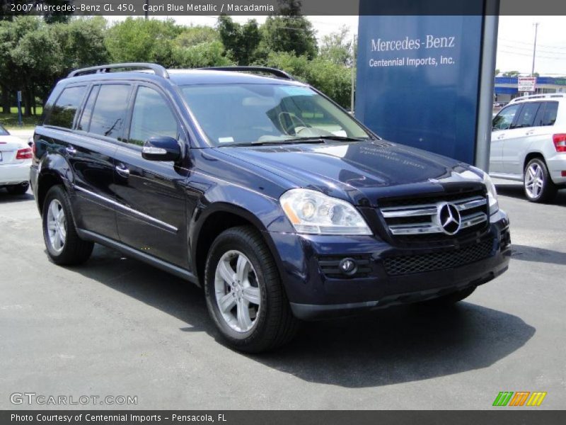 Capri Blue Metallic / Macadamia 2007 Mercedes-Benz GL 450