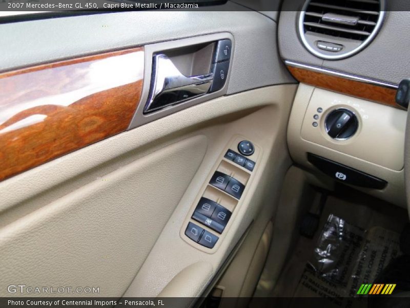 Capri Blue Metallic / Macadamia 2007 Mercedes-Benz GL 450