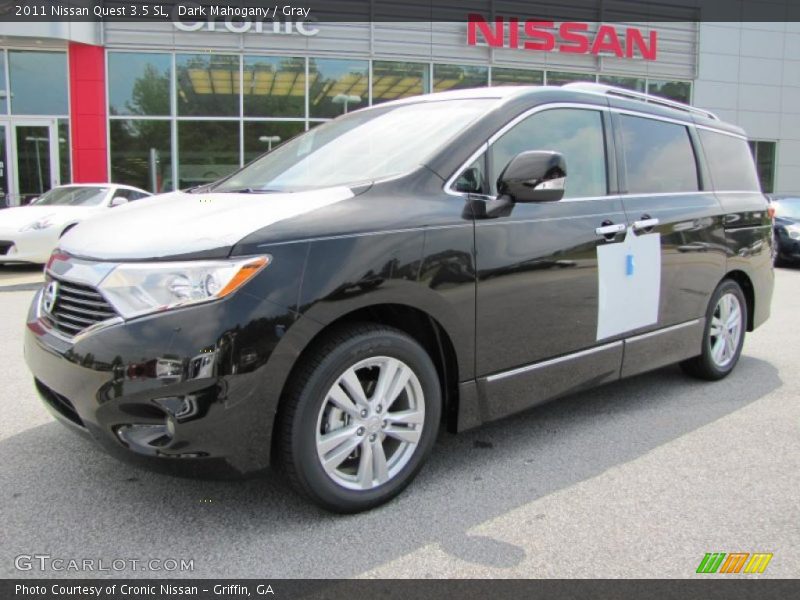 Dark Mahogany / Gray 2011 Nissan Quest 3.5 SL