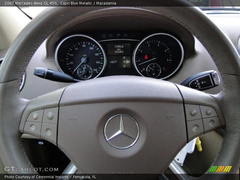 Capri Blue Metallic / Macadamia 2007 Mercedes-Benz GL 450