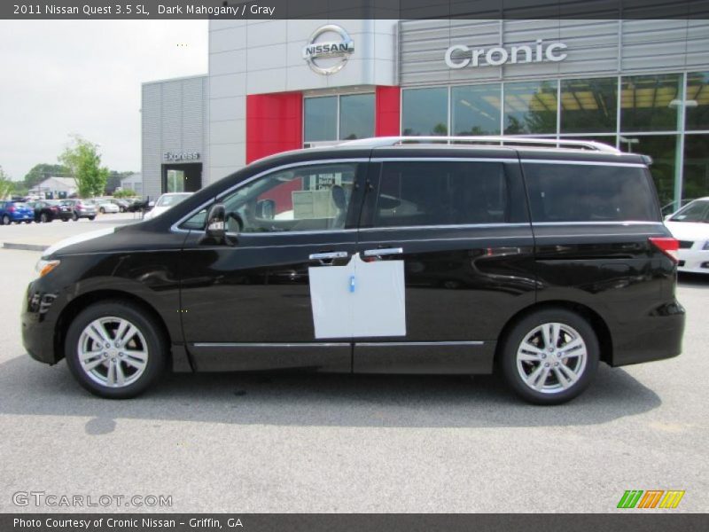 Dark Mahogany / Gray 2011 Nissan Quest 3.5 SL