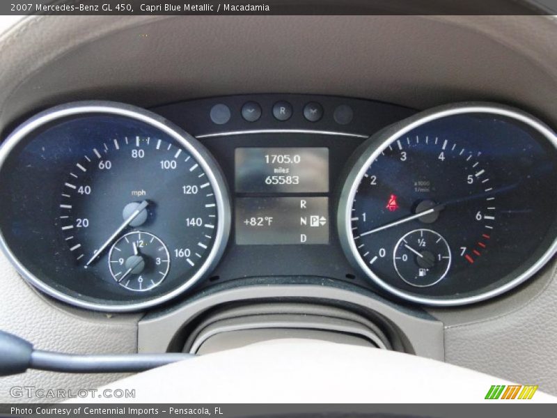 Capri Blue Metallic / Macadamia 2007 Mercedes-Benz GL 450
