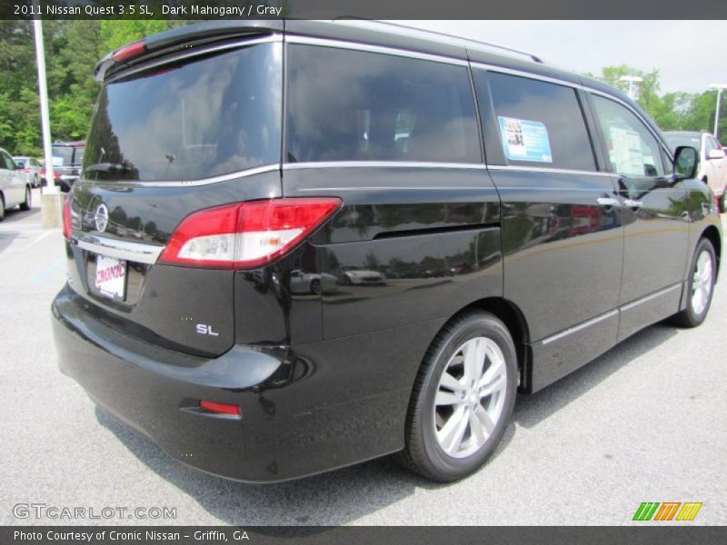 Dark Mahogany / Gray 2011 Nissan Quest 3.5 SL