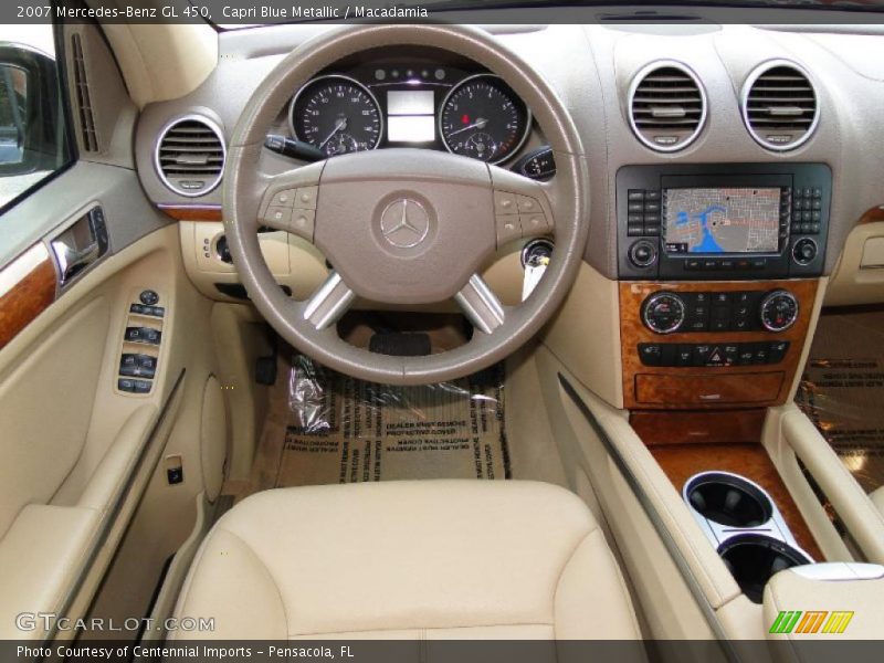 Capri Blue Metallic / Macadamia 2007 Mercedes-Benz GL 450