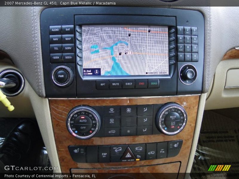 Capri Blue Metallic / Macadamia 2007 Mercedes-Benz GL 450
