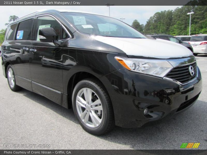 Dark Mahogany / Gray 2011 Nissan Quest 3.5 SL
