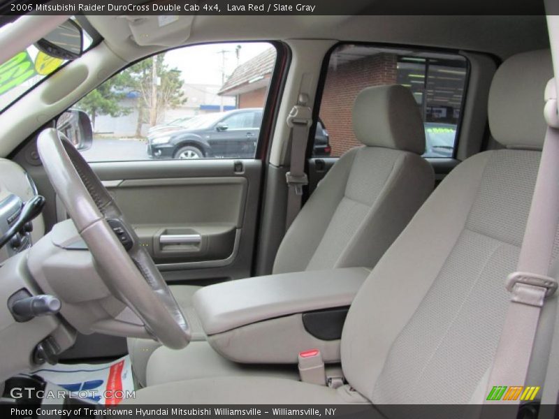 Lava Red / Slate Gray 2006 Mitsubishi Raider DuroCross Double Cab 4x4