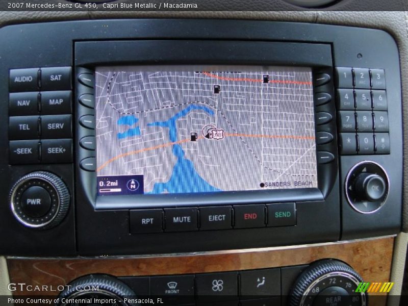 Capri Blue Metallic / Macadamia 2007 Mercedes-Benz GL 450