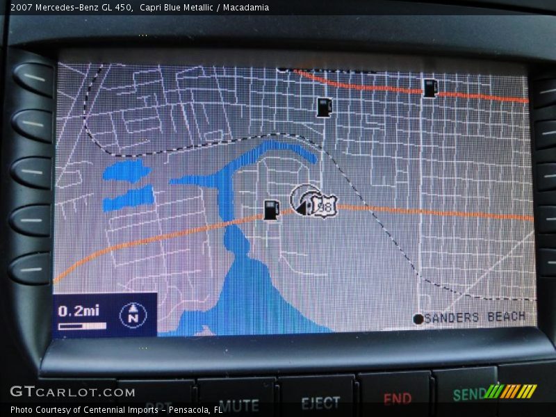 Capri Blue Metallic / Macadamia 2007 Mercedes-Benz GL 450