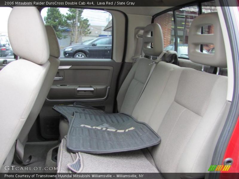 Lava Red / Slate Gray 2006 Mitsubishi Raider DuroCross Double Cab 4x4