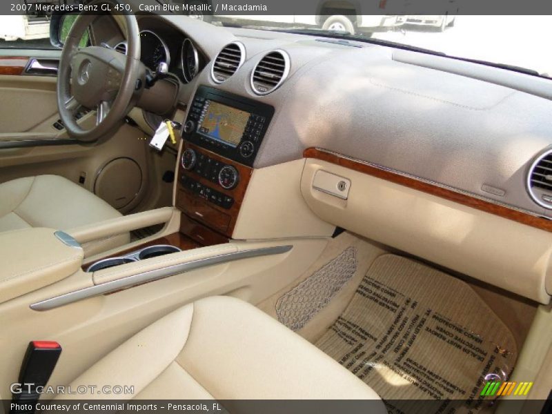 Capri Blue Metallic / Macadamia 2007 Mercedes-Benz GL 450