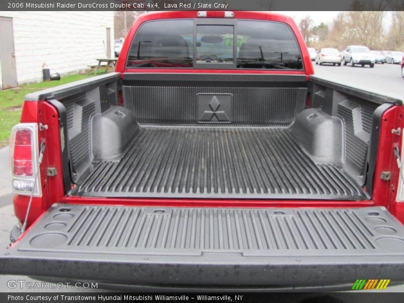 Lava Red / Slate Gray 2006 Mitsubishi Raider DuroCross Double Cab 4x4