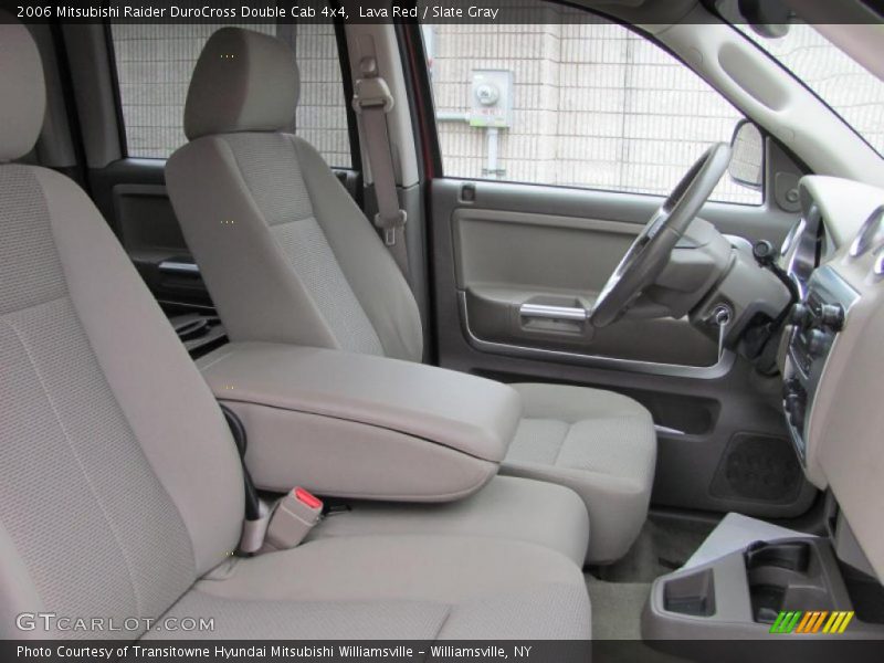 Lava Red / Slate Gray 2006 Mitsubishi Raider DuroCross Double Cab 4x4